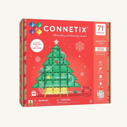 CONNETIX Special Edition Christmas Tree Ball Run 71pc
