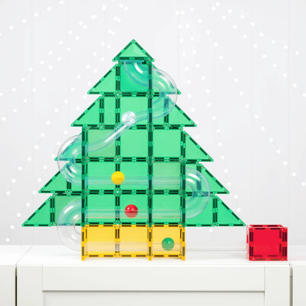 CONNETIX Special Edition Christmas Tree Ball Run 71pc