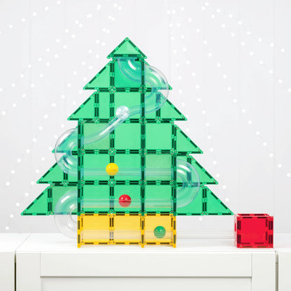 CONNETIX Special Edition Christmas Tree Ball Run 71pc