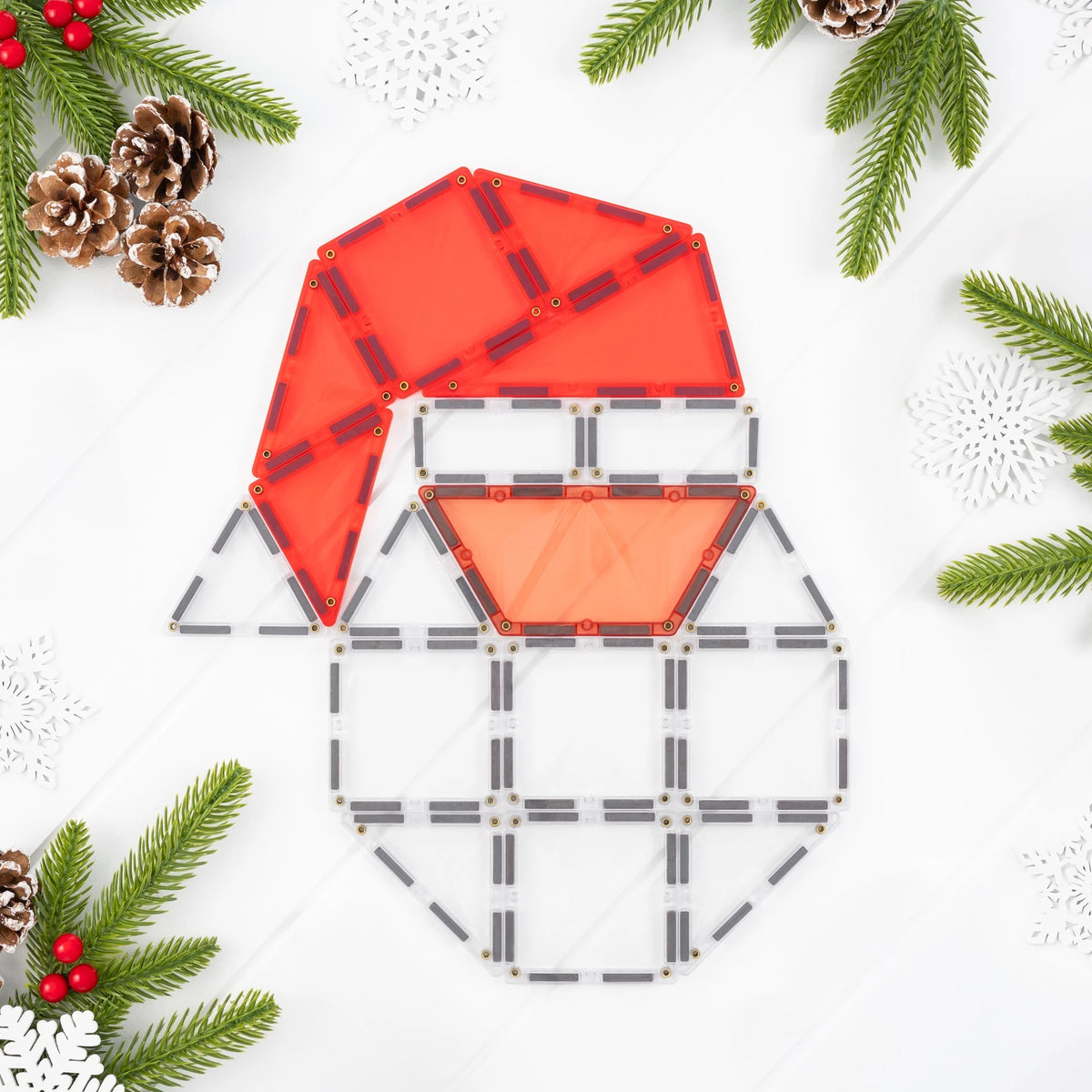 CONNETIX Magnetic tiles Christmas Santa Pack 